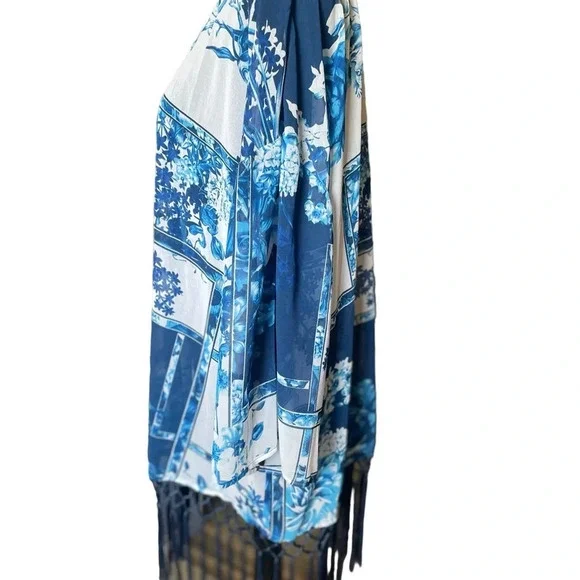 Chico’s TRAVELERS COLLECTION
Patchwork Fringe Duster - Picture 7 of 9